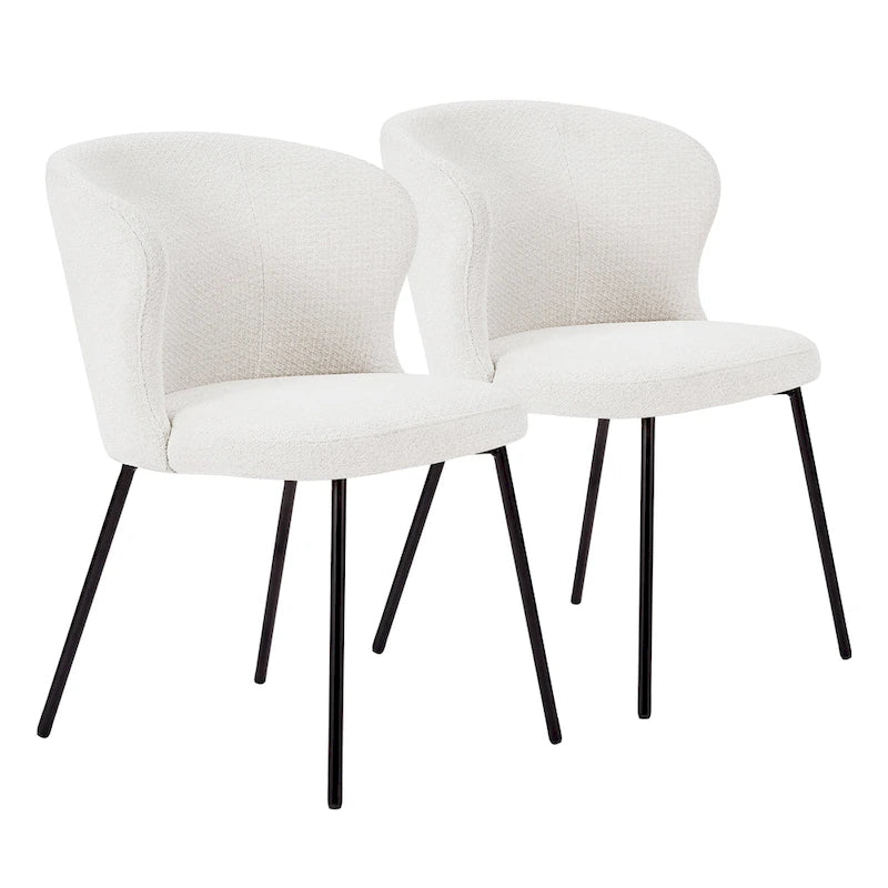 Chaises de salle à manger modernes, lot de 2