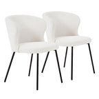 Chaises de salle à manger modernes, lot de 2