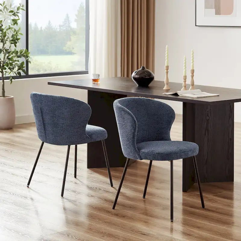 Chaises de salle à manger modernes, lot de 2