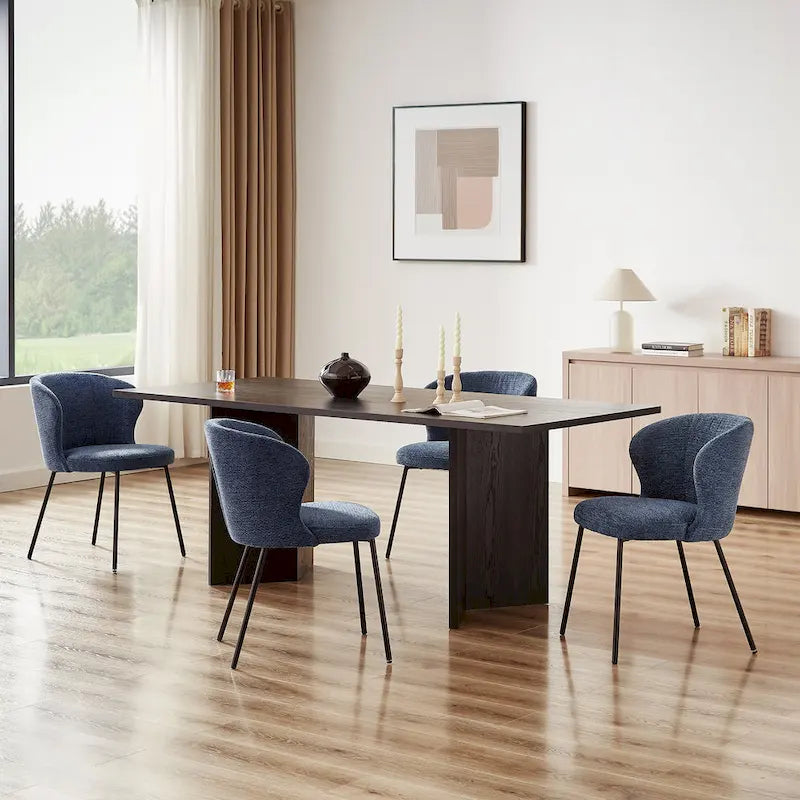 Chaises de salle à manger modernes, lot de 2