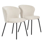 Chaises de salle à manger modernes, lot de 2