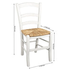 Chaise latérale Pettis (lot de 2) - S.O.