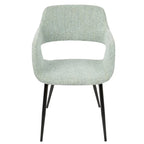 Chaise moderne du milieu du siècle Carson Carrington Vallen (lot de 2)
