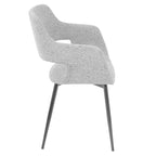Chaise moderne du milieu du siècle Carson Carrington Vallen (lot de 2)