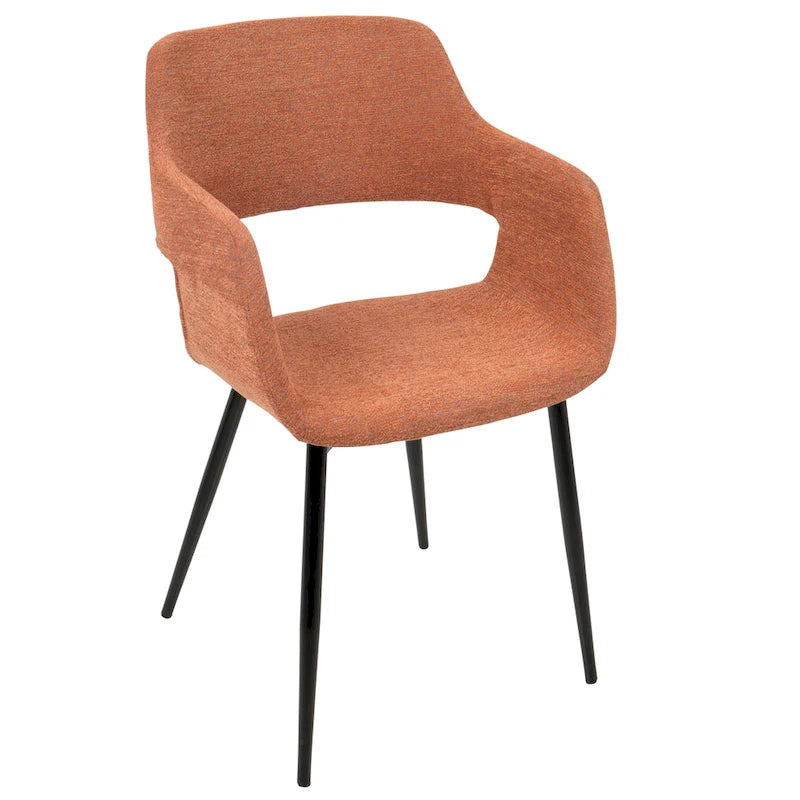 Chaise moderne du milieu du siècle Carson Carrington Vallen (lot de 2)
