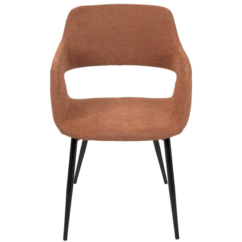 Chaise moderne du milieu du siècle Carson Carrington Vallen (lot de 2)