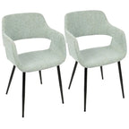 Chaise moderne du milieu du siècle Carson Carrington Vallen (lot de 2)