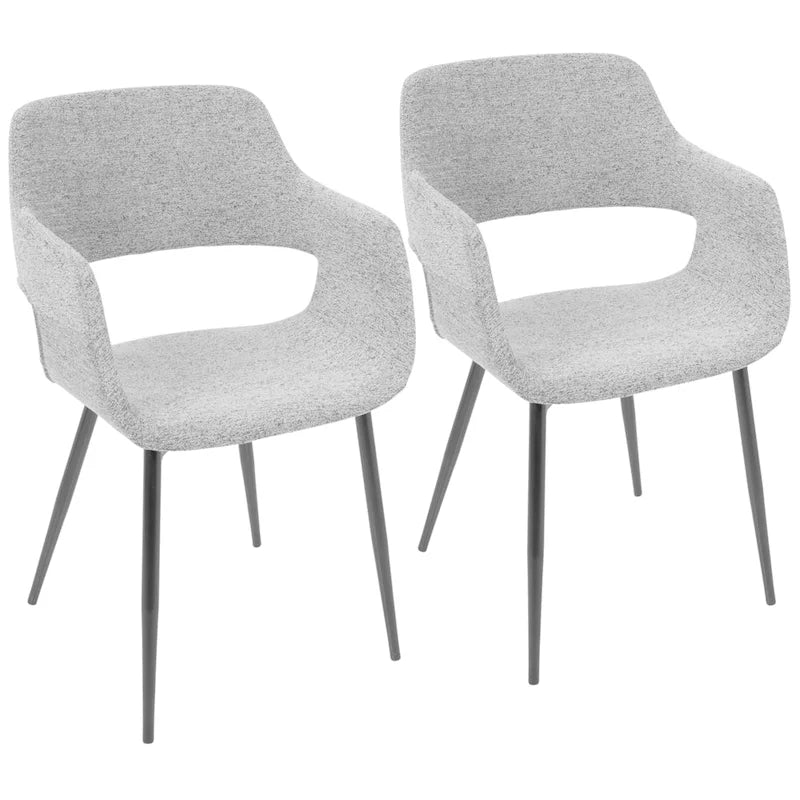 Chaise moderne du milieu du siècle Carson Carrington Vallen (lot de 2)