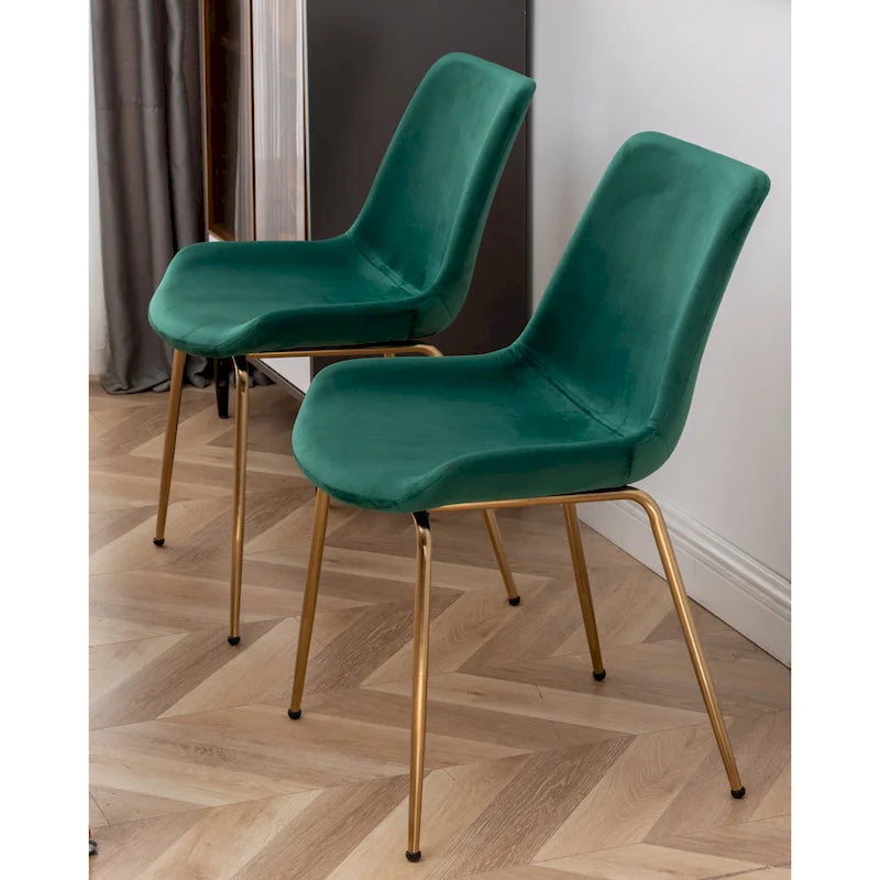 Roundhill Furniture Aufurr Ensemble repas contemporain 3 pièces, table ronde blanche et 2 chaises