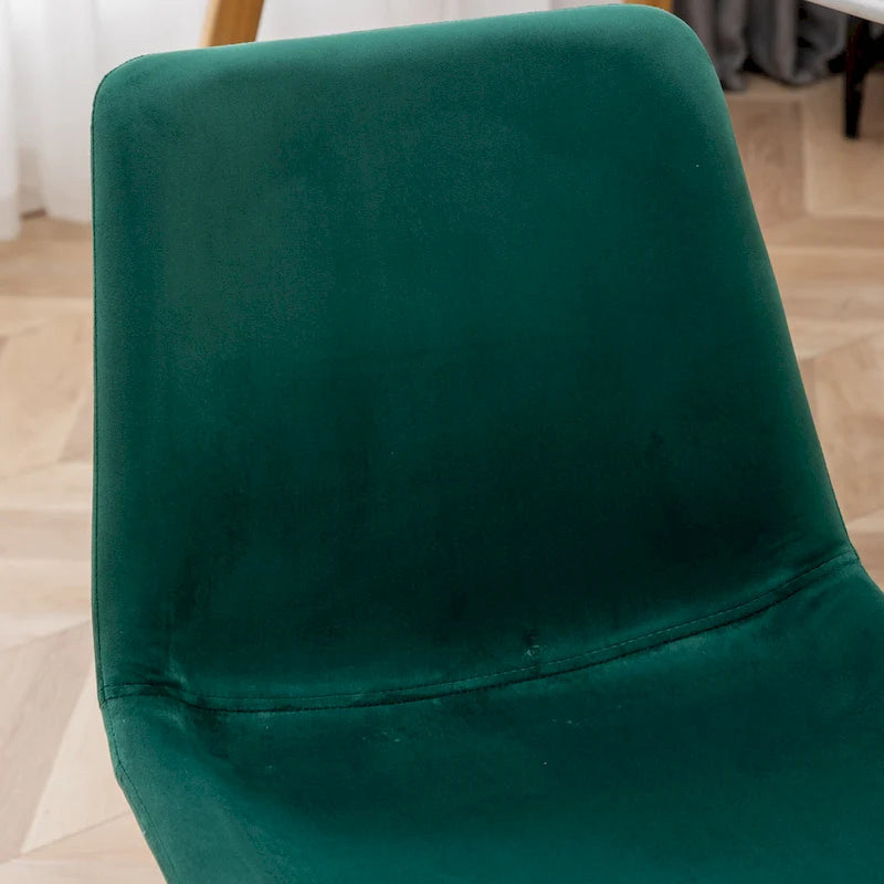 Roundhill Furniture Aufurr Ensemble repas contemporain 3 pièces, table ronde blanche et 2 chaises