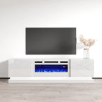 Meuble TV avec cheminée électrique Shu WH-EF 71