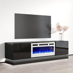 Meuble TV avec cheminée électrique Shu WH-EF 71