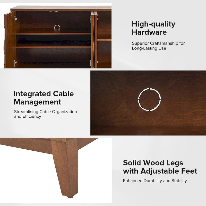 Olympia 60Meuble de Rangement Moderne avec Étagères Réglables Par HULALA HOME