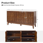 Olympia 60Meuble de Rangement Moderne avec Étagères Réglables Par HULALA HOME