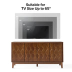 Olympia 60Meuble de Rangement Moderne avec Étagères Réglables Par HULALA HOME