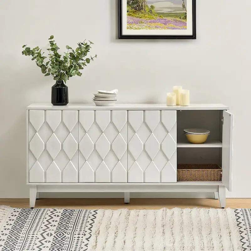 Olympia 60Meuble de Rangement Moderne avec Étagères Réglables Par HULALA HOME