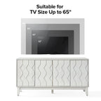 Olympia 60Meuble de Rangement Moderne avec Étagères Réglables Par HULALA HOME