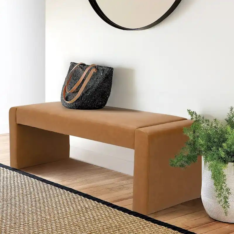 Banc cascade moderne en similicuir 47