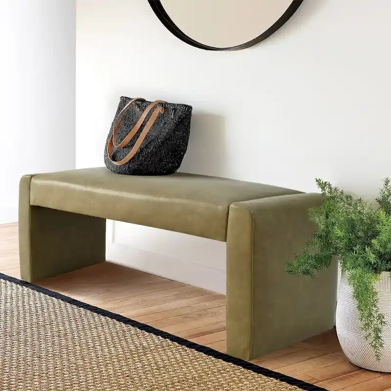 Banc cascade moderne en similicuir 47