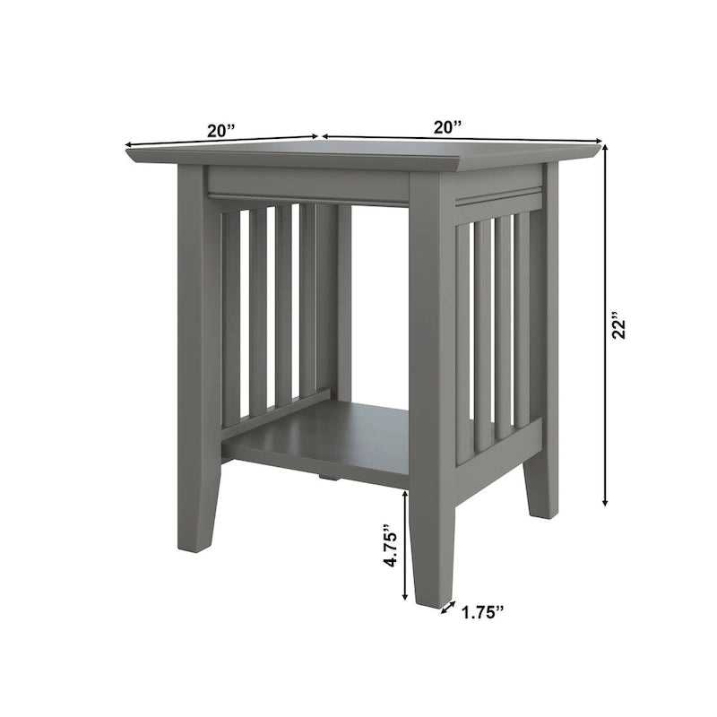 Table d'appoint AFI Mission