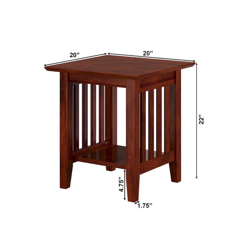 Table d'appoint AFI Mission
