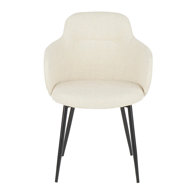 Chaise industrielle rembourrée Carson Carrington Iglabo