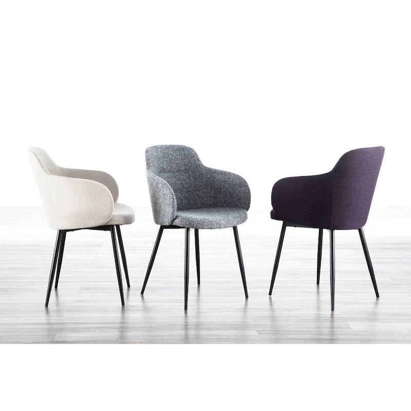 Chaise industrielle rembourrée Carson Carrington Iglabo