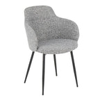Chaise industrielle rembourrée Carson Carrington Iglabo