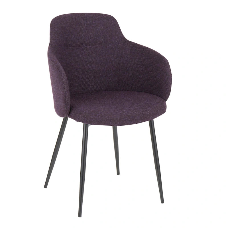 Chaise industrielle rembourrée Carson Carrington Iglabo