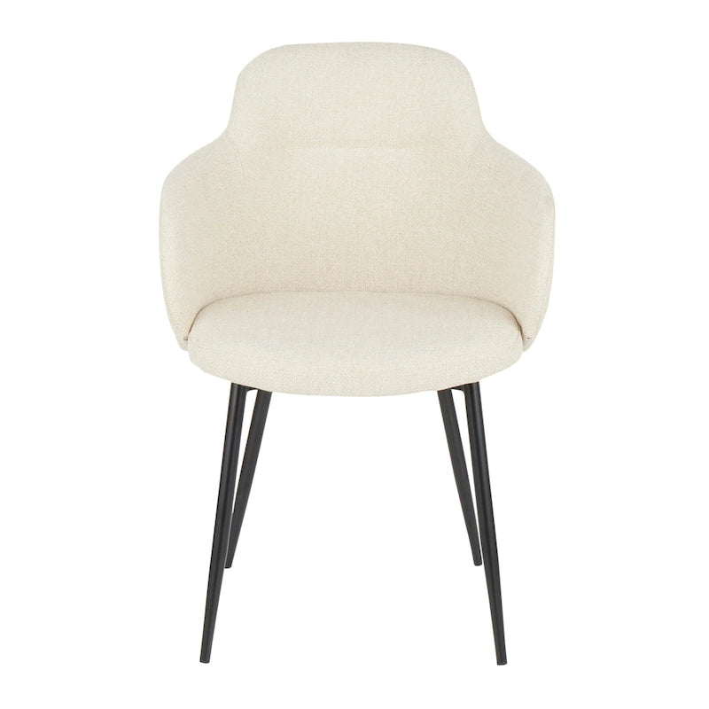 Chaise industrielle rembourrée Carson Carrington Iglabo