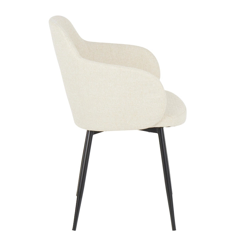 Chaise industrielle rembourrée Carson Carrington Iglabo