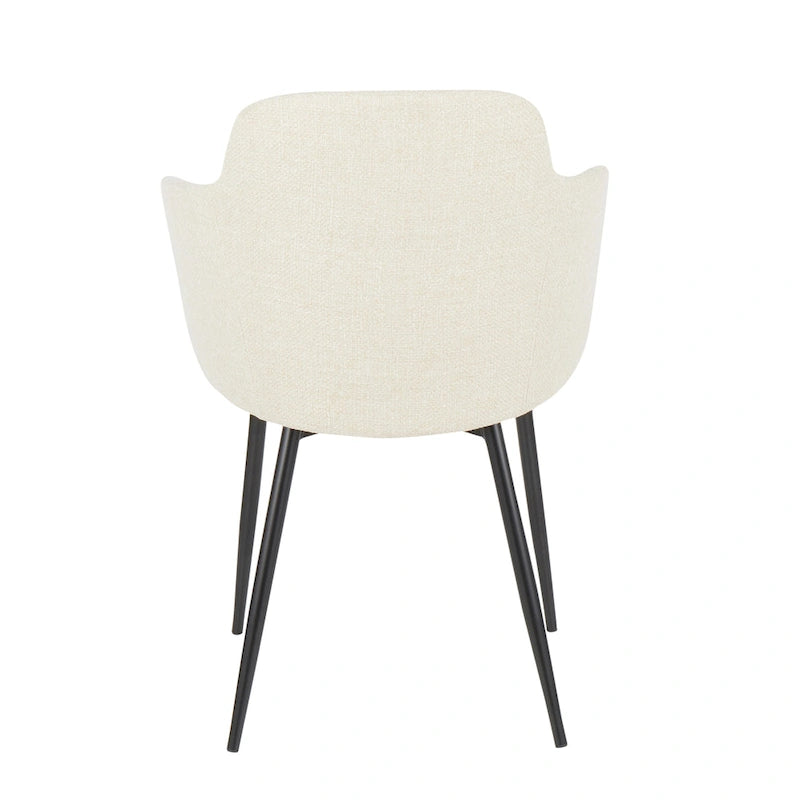 Chaise industrielle rembourrée Carson Carrington Iglabo