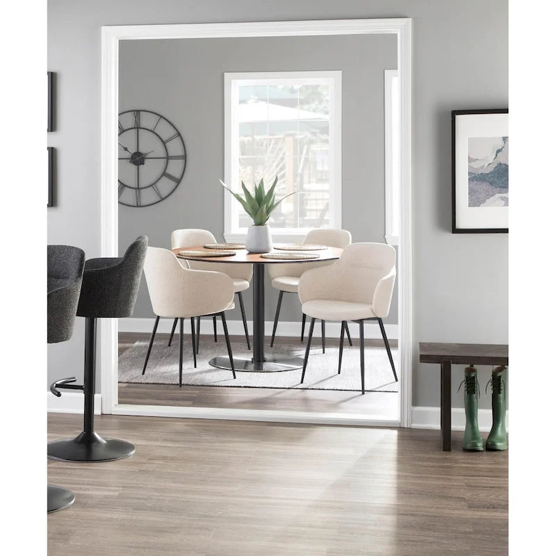 Chaise industrielle rembourrée Carson Carrington Iglabo