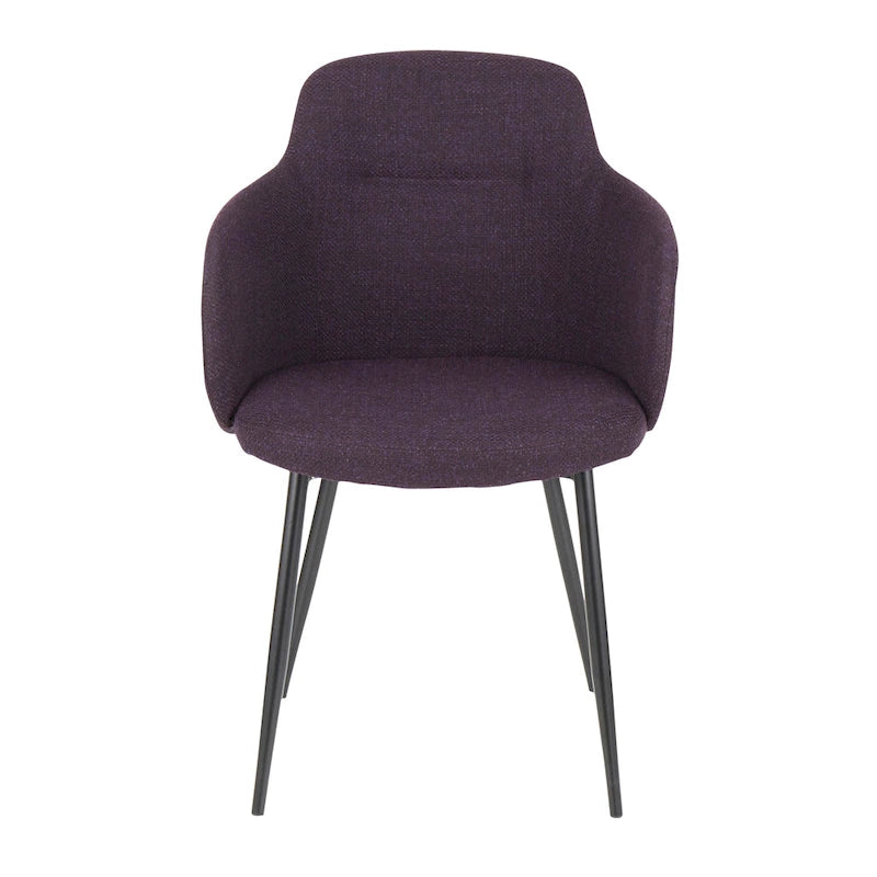 Chaise industrielle rembourrée Carson Carrington Iglabo