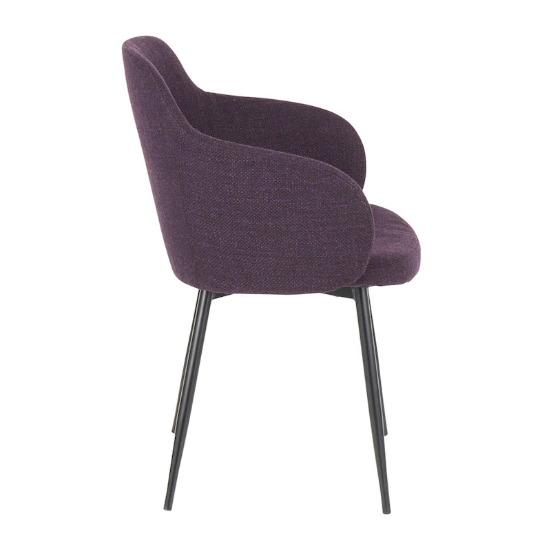 Chaise industrielle rembourrée Carson Carrington Iglabo