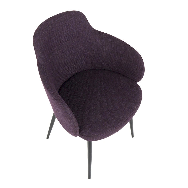 Chaise industrielle rembourrée Carson Carrington Iglabo