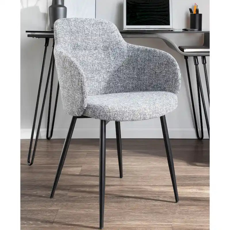 Chaise industrielle rembourrée Carson Carrington Iglabo