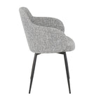 Chaise industrielle rembourrée Carson Carrington Iglabo