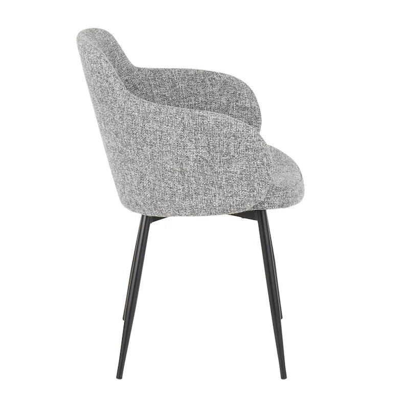Chaise industrielle rembourrée Carson Carrington Iglabo