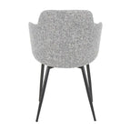 Chaise industrielle rembourrée Carson Carrington Iglabo