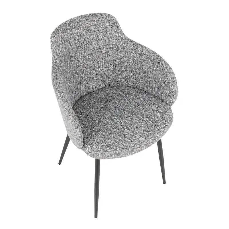 Chaise industrielle rembourrée Carson Carrington Iglabo