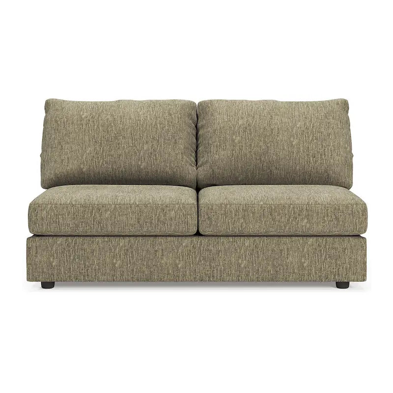 Canapé d'angle 3 places avec méridienne Signature Design by Ashley Hoylake marron - 143W x 95D x 35H