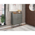 Meuble d'appoint moderne du milieu du siècle Manhattan Comfort Bogart 45,5