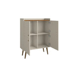 Meuble d'appoint moderne du milieu du siècle Manhattan Comfort Bogart 45,5