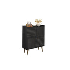 Meuble d'appoint moderne du milieu du siècle Manhattan Comfort Bogart 45,5