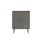Meuble d'appoint moderne du milieu du siècle Manhattan Comfort Bogart 45,5