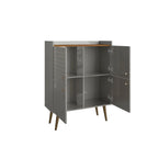 Meuble d'appoint moderne du milieu du siècle Manhattan Comfort Bogart 45,5