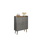 Meuble d'appoint moderne du milieu du siècle Manhattan Comfort Bogart 45,5
