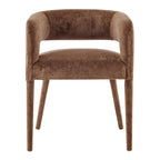 Chaise de salle à manger en velours Lauryn