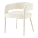 Chaise de salle à manger en velours Lauryn